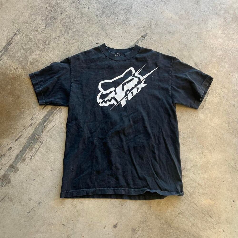 Fox Racing y2k tee skate surf moto Mens size L Large